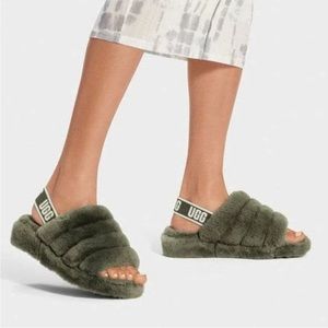 UGG Yeah Slide Green